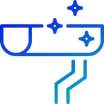 gutter cleaning icon